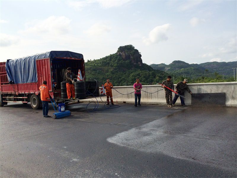 橋面拋丸及防水