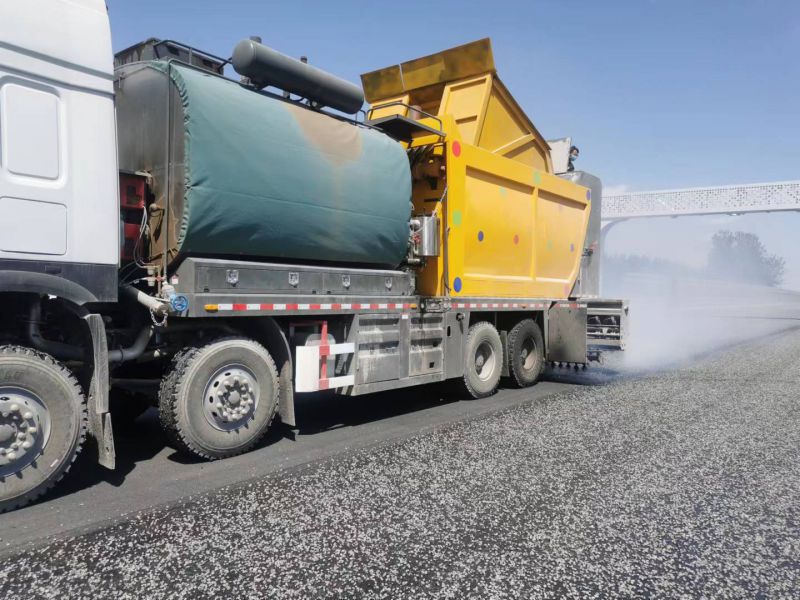 纖維橡膠瀝青同步碎石封層