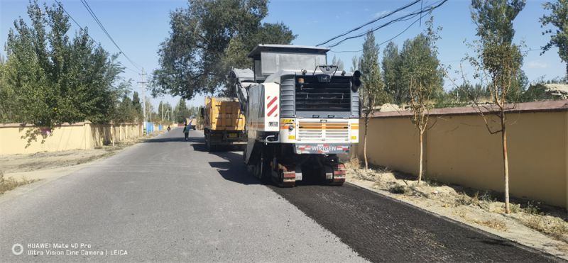 路面銑刨拉毛工程